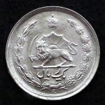 1 ریال محمدرضا شاه پهلوی (دو تاج)