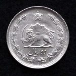 2 ریال محمدرضا شاه پهلوی (دو تاج)