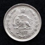 2 ریال محمدرضا شاه پهلوی (دو تاج)
