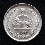 2 ریال محمدرضا شاه پهلوی (دو تاج)