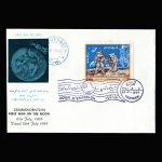 01453 - پاکت مهر روز پیاده شدن انسان در کره ماه