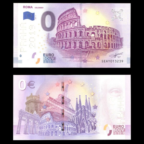 یوروهای یادگاری Zero Euro Souvenir - Image 5