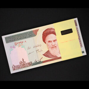 بسته یک تا صد اسکناس یک هزار ریال جایگزین با کسر 75/99