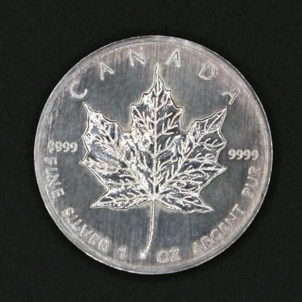 سکه نقره پنج دلار کانادا سال 1989 - Image 2