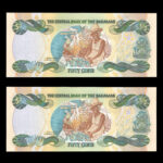 پنجاه سنت باهاماس با پرتره ملکه الیزابت - Image 2