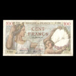 اسکناس 100 فرانک فرانسه نایاب و زیبا - Image 2