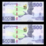 500 کواچا جدید زامبیا