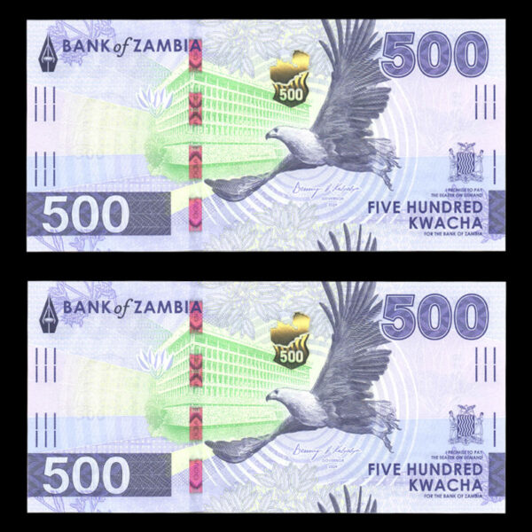 500 کواچا جدید زامبیا - Image 1