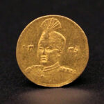 سکه طلا دو هزار دینار تصویری احمد شاه 1339