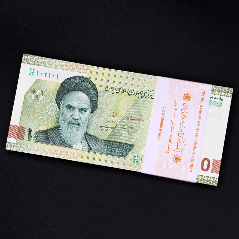 82 دو بسته اسکناس صد هزار ریال جایگزین 72/99 - قرینه و تکرار 102102 و 102201 - Image 1