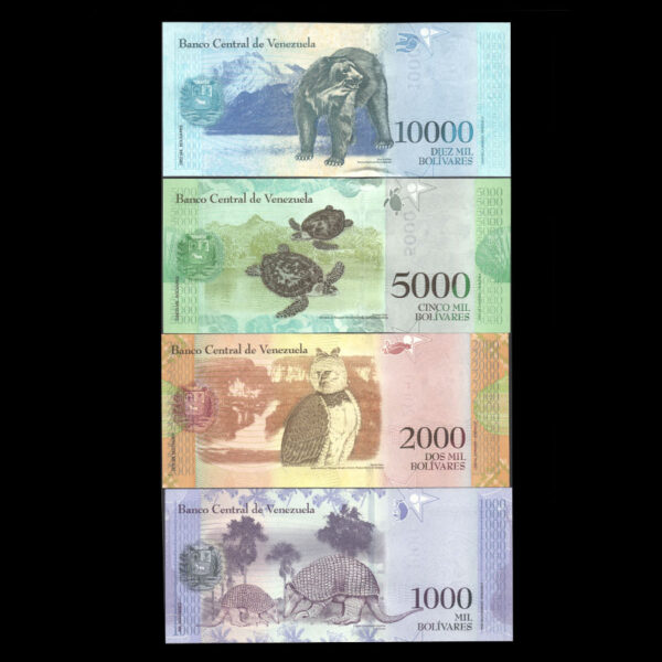 ست 21 عددی اسکناس‌های ونزوئلا - Image 4